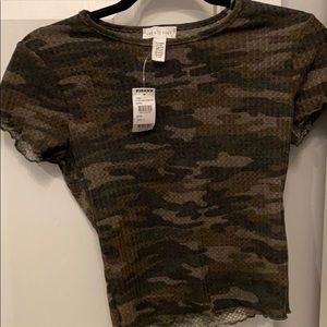 tilly’s camo crop top